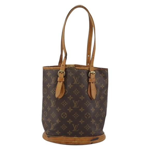 LOUIS VUITTON Monogram Bucket PM Shoulder Bag M42238 - Picture 3 of 13